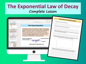 Exponential Law of Decay - A Level Physics