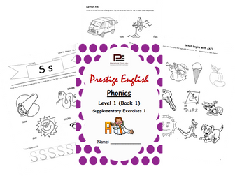 Phonics Book – Level 1 (Book 1) – Supplementary Exercises 1 (Jolly Phonics)