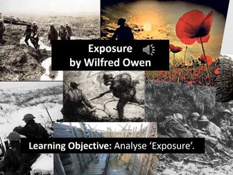 Exposure - AQA Power and Conflict Poetry Lesson - Lesson 6