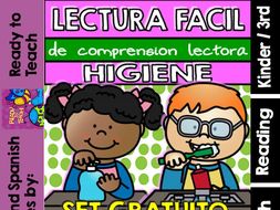Easy Reading for Reading Comprehension in Spanish - spec. edit. - Hygine FREE