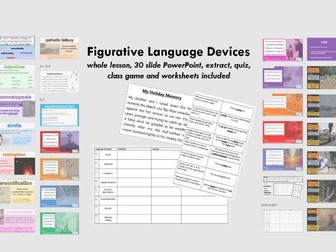 Figurative Language Devices (Literary Techniques)