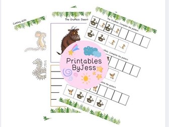 The Gruffalo | EYFS worksheets
