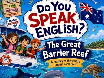The Great Barrier Reef | Australia ESL Activities