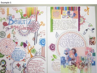 Abstraction lesson with home learning artist research task