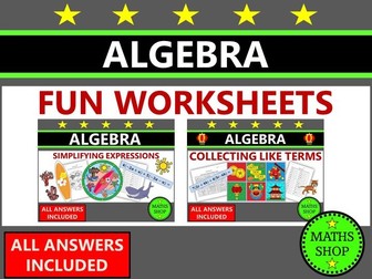 Chinese New Year Australia Day Themed Maths Worksheets Simplifying Expressions