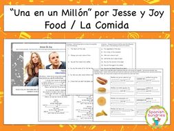 "Una en un Millón" and Spanish Food Vocabulary