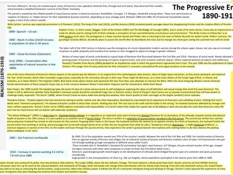 American Literature Context