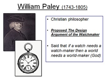 William Paley: The Design Argument