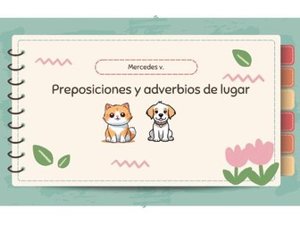 Spanish Prepositions and Adverbs of Place | A1 Beginner Resource.