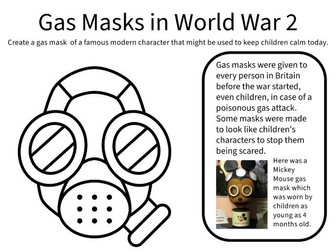 World War 2 Gas Mask Design resource