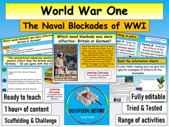 WWI Naval Blockades