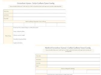 Play-Based Learning | Welsh-Medium Bundle | Curriculum for Wales