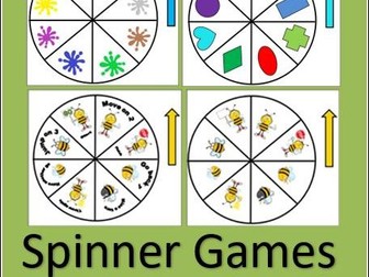 4 Spinner Maths Games