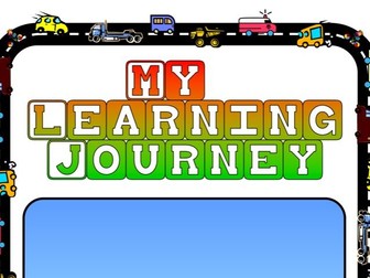 Learning Journey cover sheet