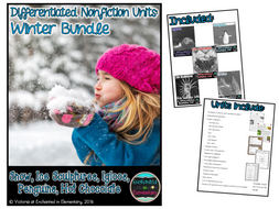 Differentiated Nonfiction Units: Winter Bundle