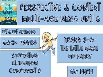 The Little Wave - HUGE Supporting Slideshow - Multi-Age NESA Unit 6