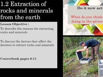 Decision Making Factors - Rocks and Minerals - Cambridge Environmental Management