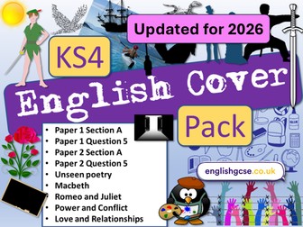 English Cover KS4
