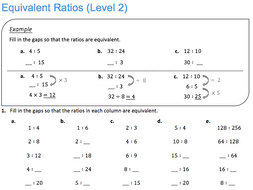 Equivalent Ratios Worksheet Answer Key - best worksheet