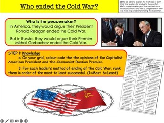 Who ended the Cold War?