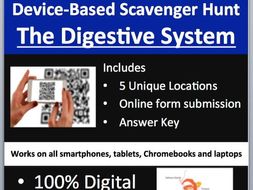 The Digestive System - Device-Based Scavenger Hunt Activity -Let the Hunt begin!