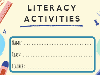Literacy Booklet (27 texts) & PPT
