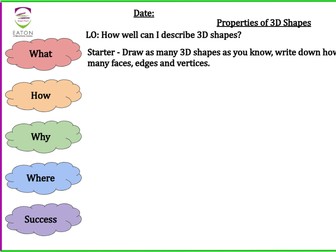 Properties of 3D Shapes