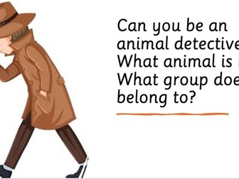 Animal and Classification Detective Powerpoint