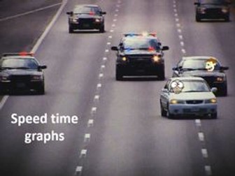 Speed Time Graphs