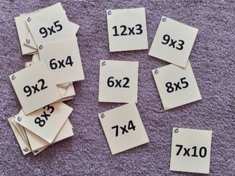 Times Tables Trumps Game