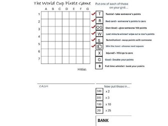 World Cup Pirate Game