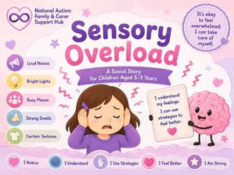 Sensory Overload ASD Story Ages 5–7 Years