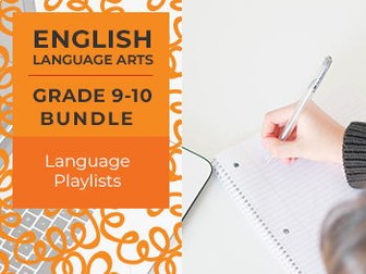 Language Playlists - Complete Grades 9-10 Bundle