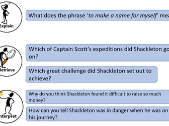 Shackleton's Journey - Whole Class Reading Powerpoints