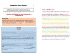 analytical comparison essay