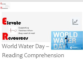 World Water Day - Reading Comprehension (Free Sample)