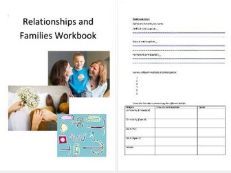 Relationships and Families Workbook (RE)