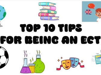 ECT 10 top tips from a 2024 ECT year 1