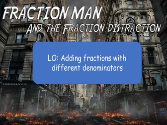 Year 5 White Rose - Add fractions different denominators