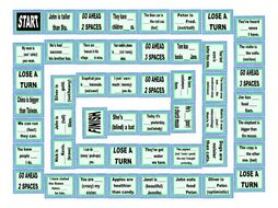 Comparisons with As...+... As Board Game