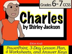 Charles by Shirley Jackson Lesson PLUS