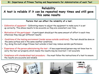 BTEC Sport Tech Award Component 3 Complete Revision Guide