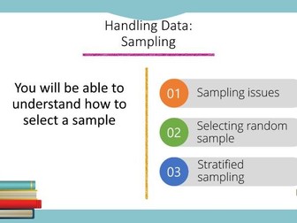 Handling Data: Sampling Powerpoint (Foundation GCSE)