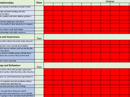 EYFS Tracking Document | Teaching Resources