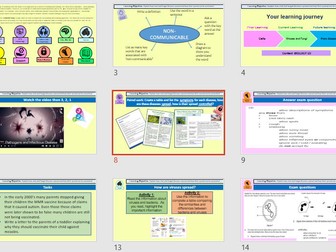 KS4 Triple Biology Unit 3 – Complete PowerPoint lesson on Viruses and Fungi