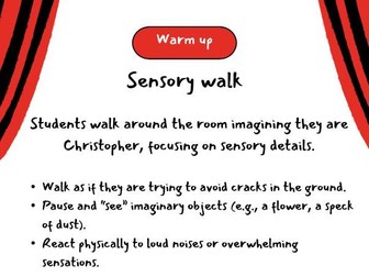Curious incident of a dog in the night time SoW +PP / Booklet outline