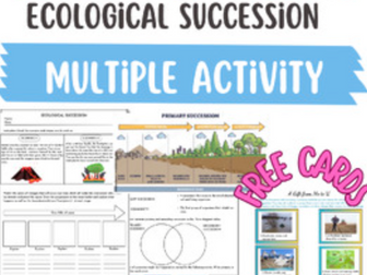 ECOLOGICAL SUCCESIONS ( PRIMARY AND SECONDARY SUCCESSION)