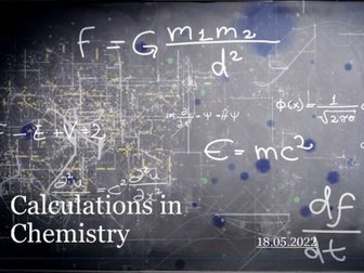 Chemistry Calculations Higher Tier GCSE Edexcel Revision