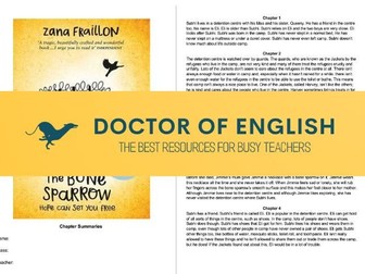 Zana Fraillon 'The Bone Sparrow' Simplified Chapter Summaries