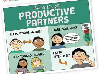 The 4 L's of Productive Partners Poster